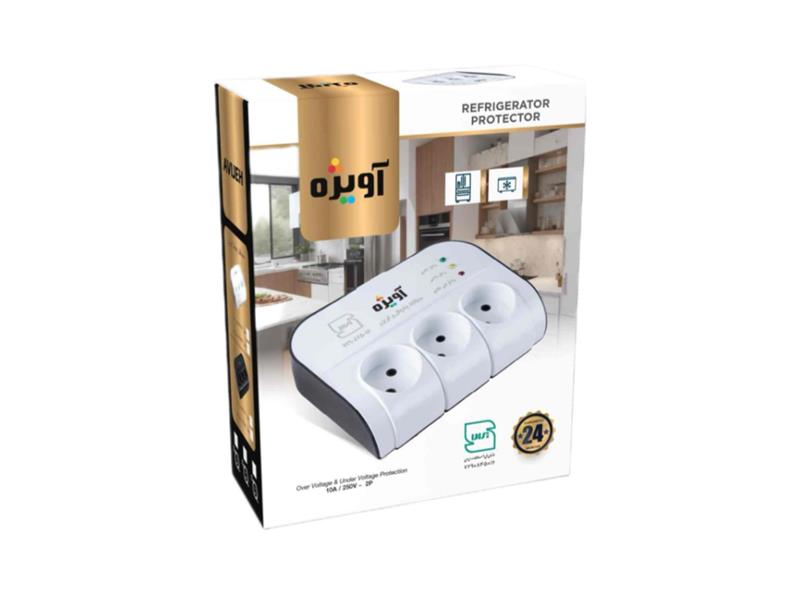 محافظ یخچال فریزر سه خانه بدون ارت  1.8 متری آویژه